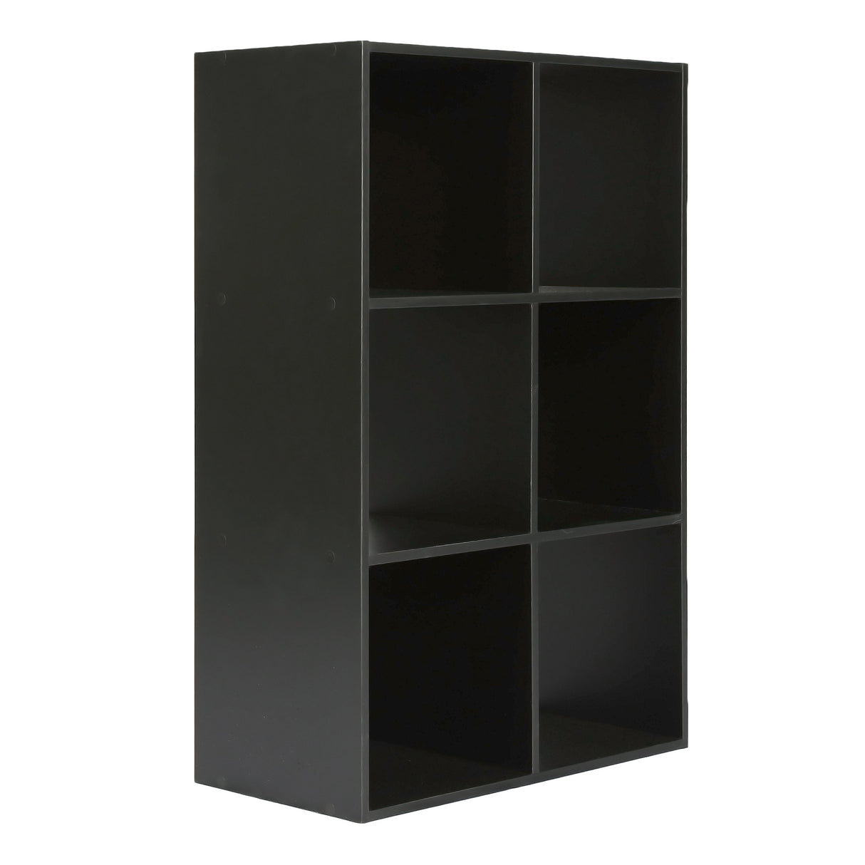 Jane - 3x2 Bookcase - Cube storage boxes (Black or Oak)