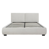 Kleio Upholstered Ottoman Storage Double Bed with Gas Lift