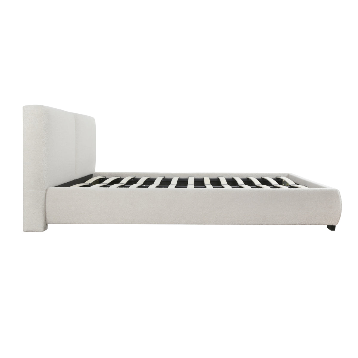 Kleio Upholstered Ottoman Storage Double Bed with Gas Lift