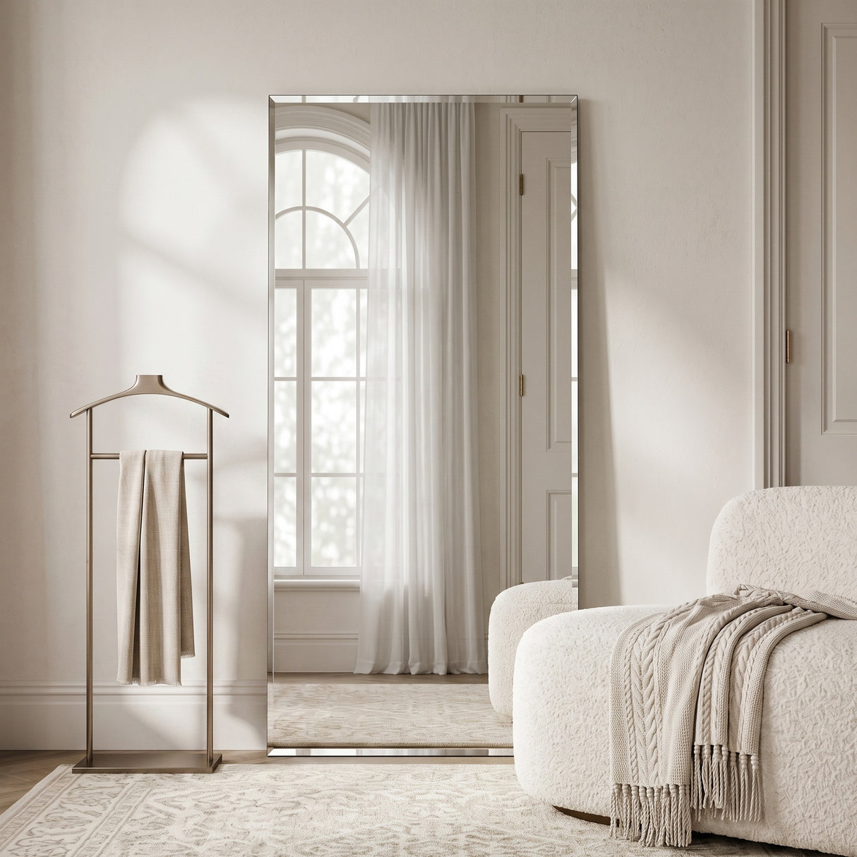 Lugano Full Length Frameless Mirror - 170x80cm