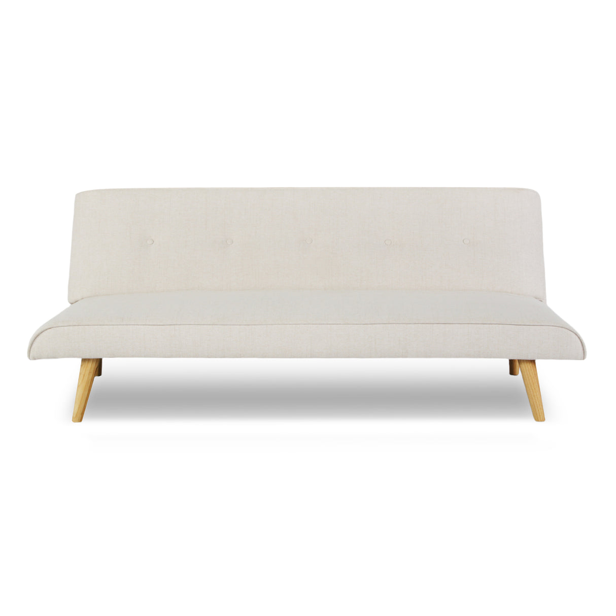 Lucca – Click-clack Sofa Bed in Premium Textured Linen - 3 Seater