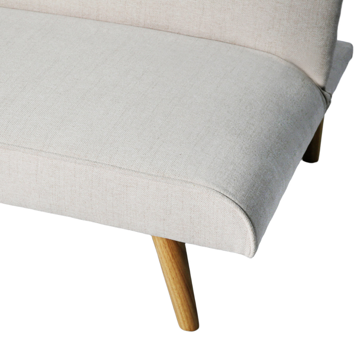 Lucca – Click-clack Sofa Bed in Premium Textured Linen - 3 Seater