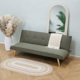 Lucca – Click-clack Sofa Bed in Premium Textured Linen - 3 Seater