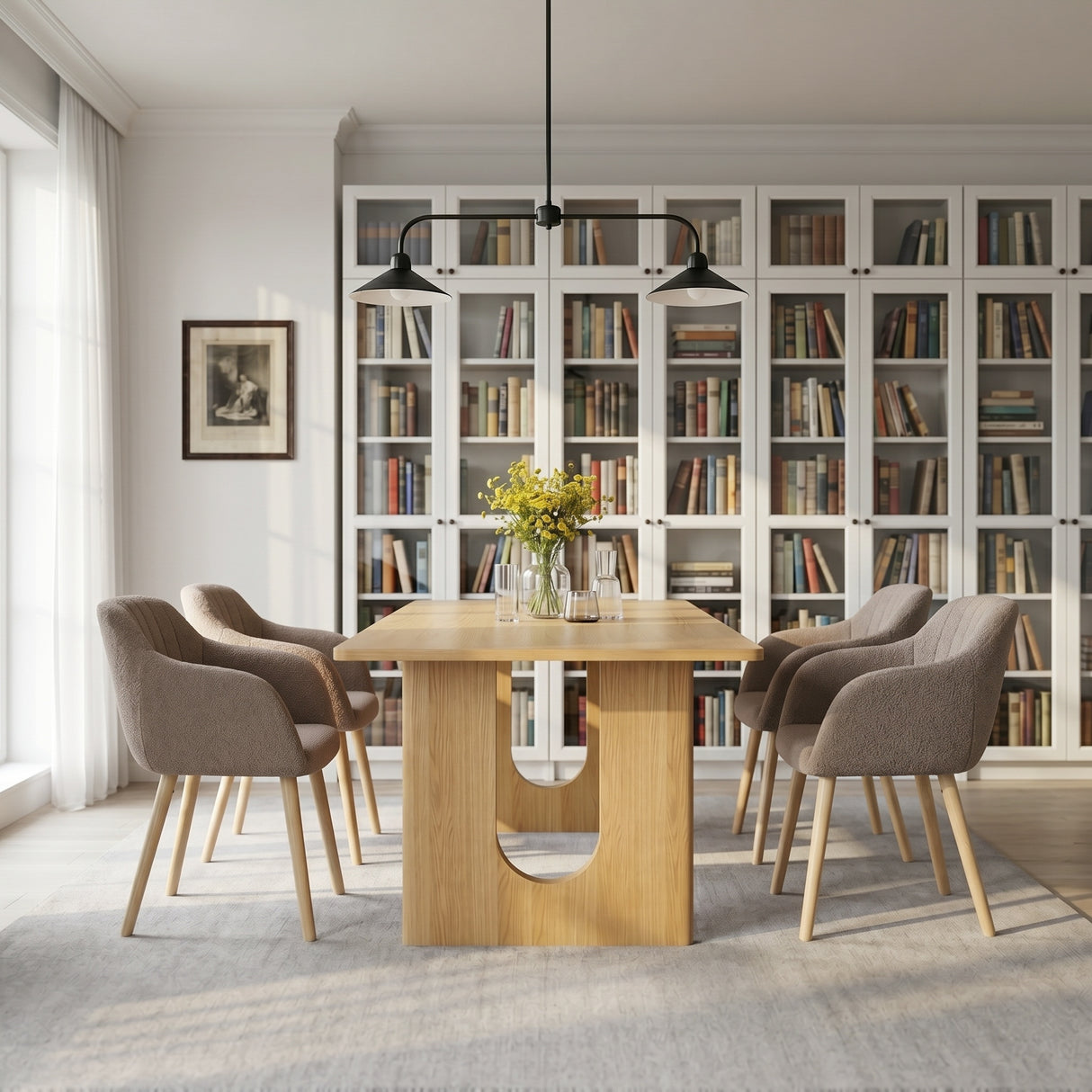 Luciano - Dining Chairs in Premium Textured Linen (Set of 2)