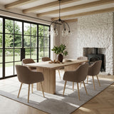 Luciano - Dining Chairs in Premium Textured Linen (Set of 2)