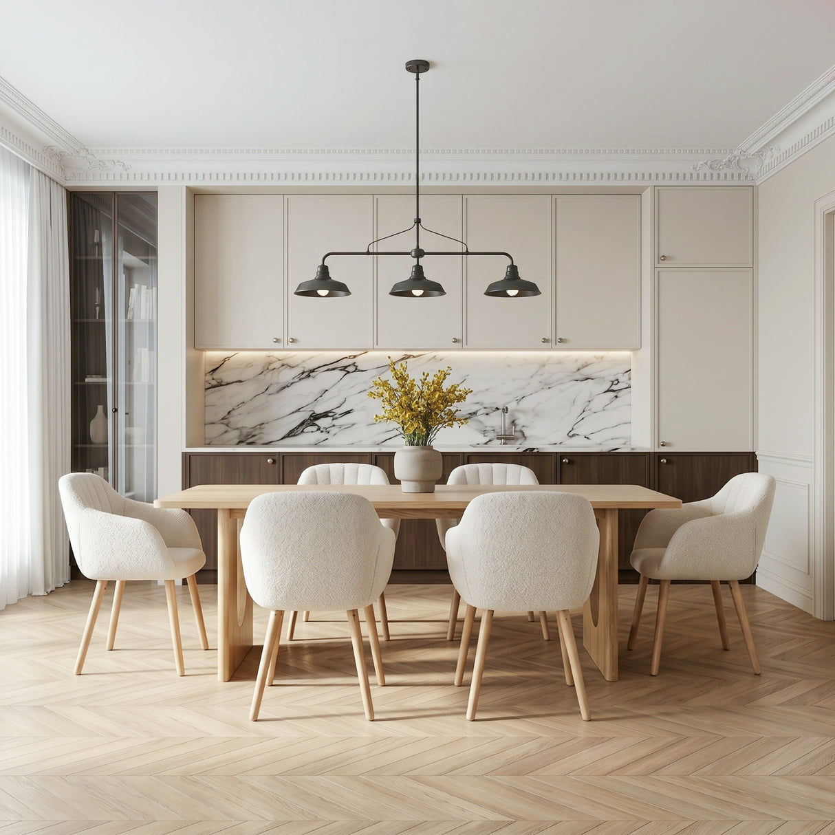 Luciano - Dining Chairs in Premium Textured Linen (Set of 2)