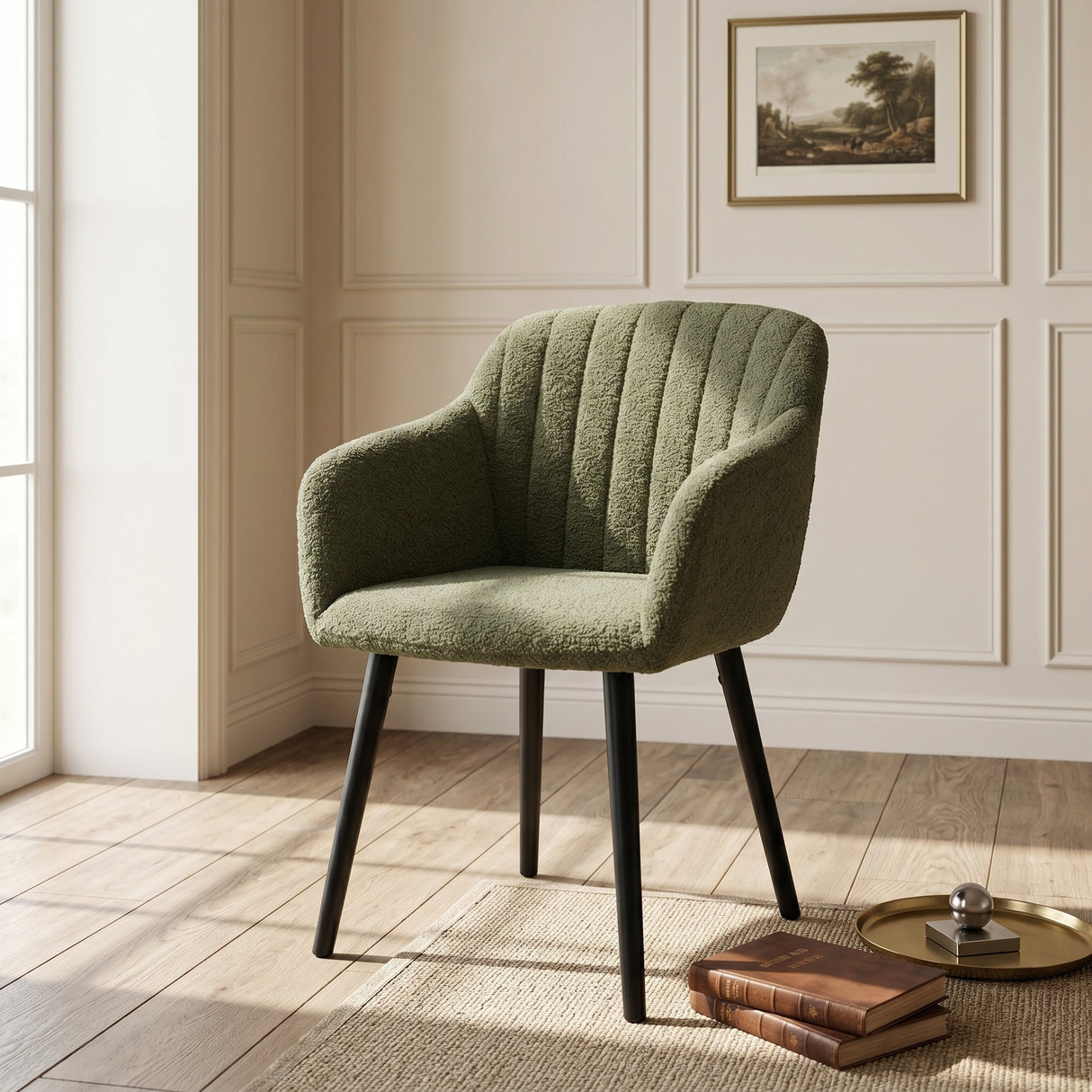 Luciano - Dining Chairs in Premium Textured Linen (Set of 2)