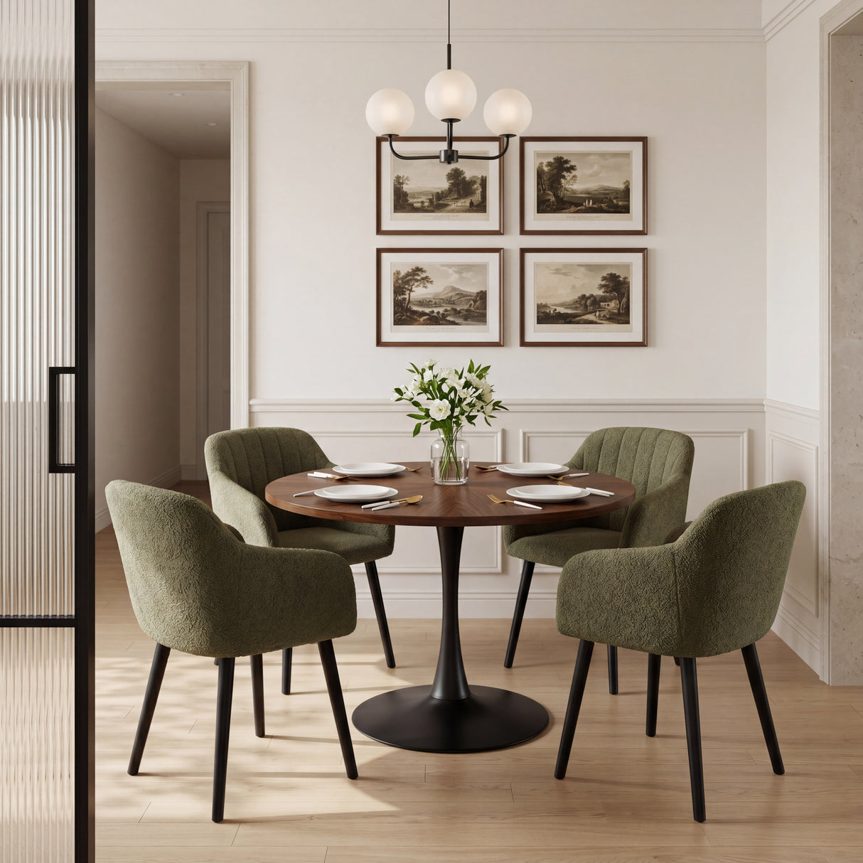 Luciano - Dining Chairs in Premium Textured Linen (Set of 2)