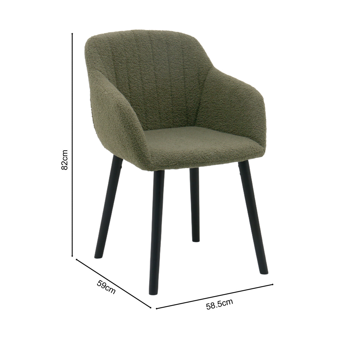 Luciano - Dining Chairs in Premium Textured Linen (Set of 2)