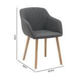 Luciano - Dining Chairs in Premium Textured Linen (Set of 2)