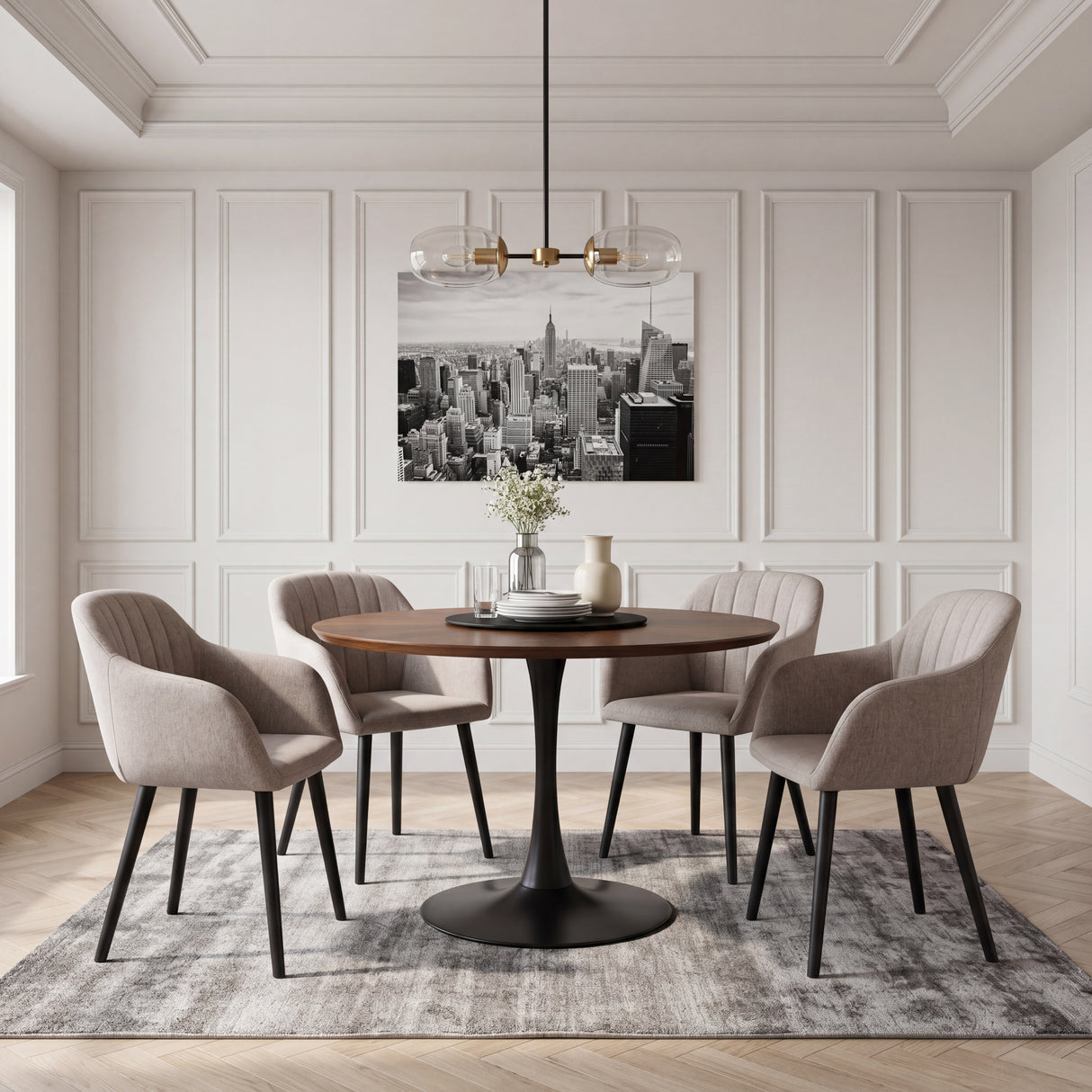 Luciano - Dining Chairs in Premium Textured Linen (Set of 2)