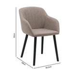 Luciano - Dining Chairs in Premium Textured Linen (Set of 2)