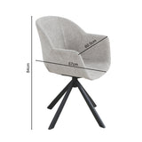 Marco Swivel Dining Chairs Set of 2