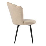 Mini Flora - Boucle Occasional Chair with Floral Design