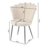 Mini Flora - Boucle Occasional Chair with Floral Design