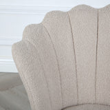 Mini Flora - Boucle Occasional Chair with Floral Design
