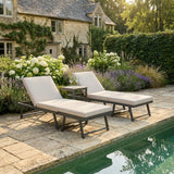 Monaco - Convertible into 2 Sun Loungers - Modular Corner Garden Sofa Set