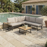Monaco - Convertible into 2 Sun Loungers - Modular Corner Garden Sofa Set