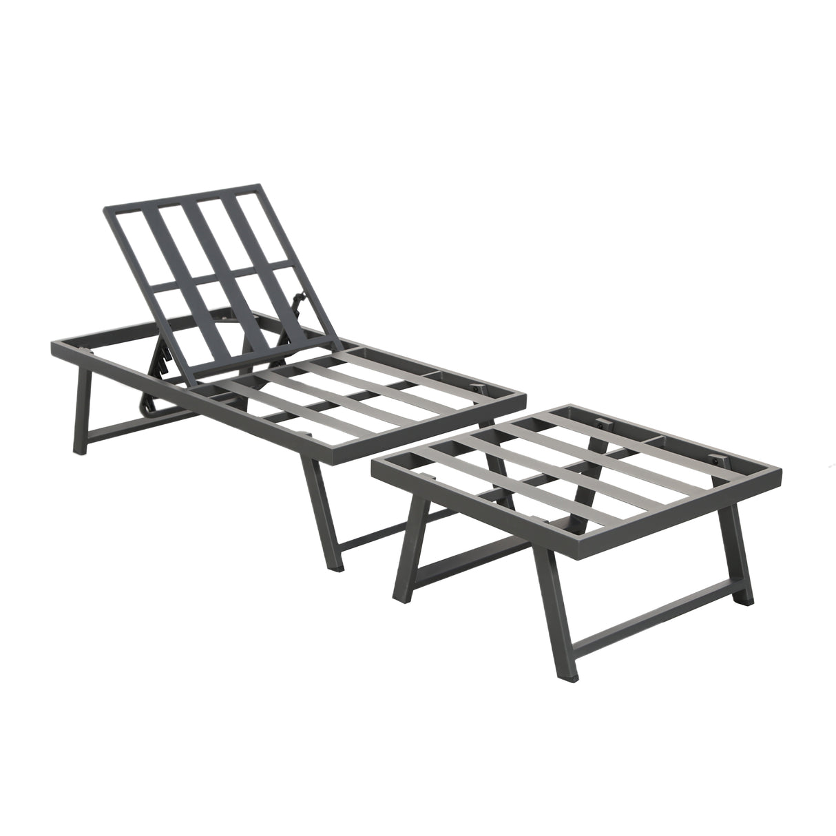 Monaco - Lounge Corner Sofa Set - Transforms into x2 Sunbeds