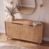 Monza 3 Door Sideboard Natural