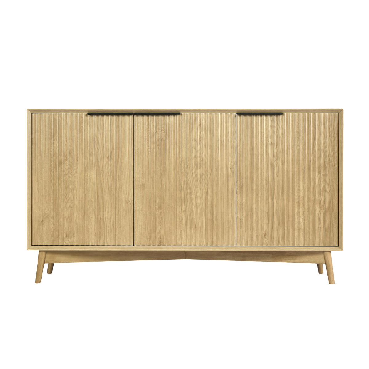 Monza 3 Door Sideboard Natural
