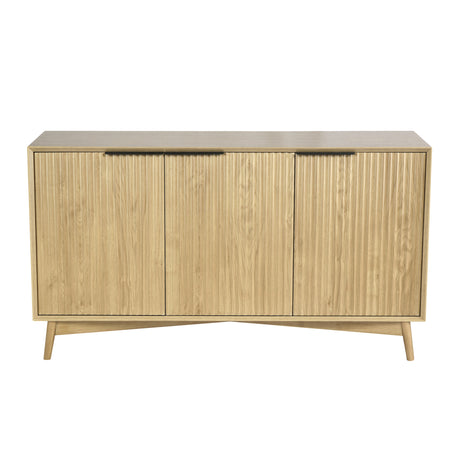Monza 3 Door Sideboard Natural