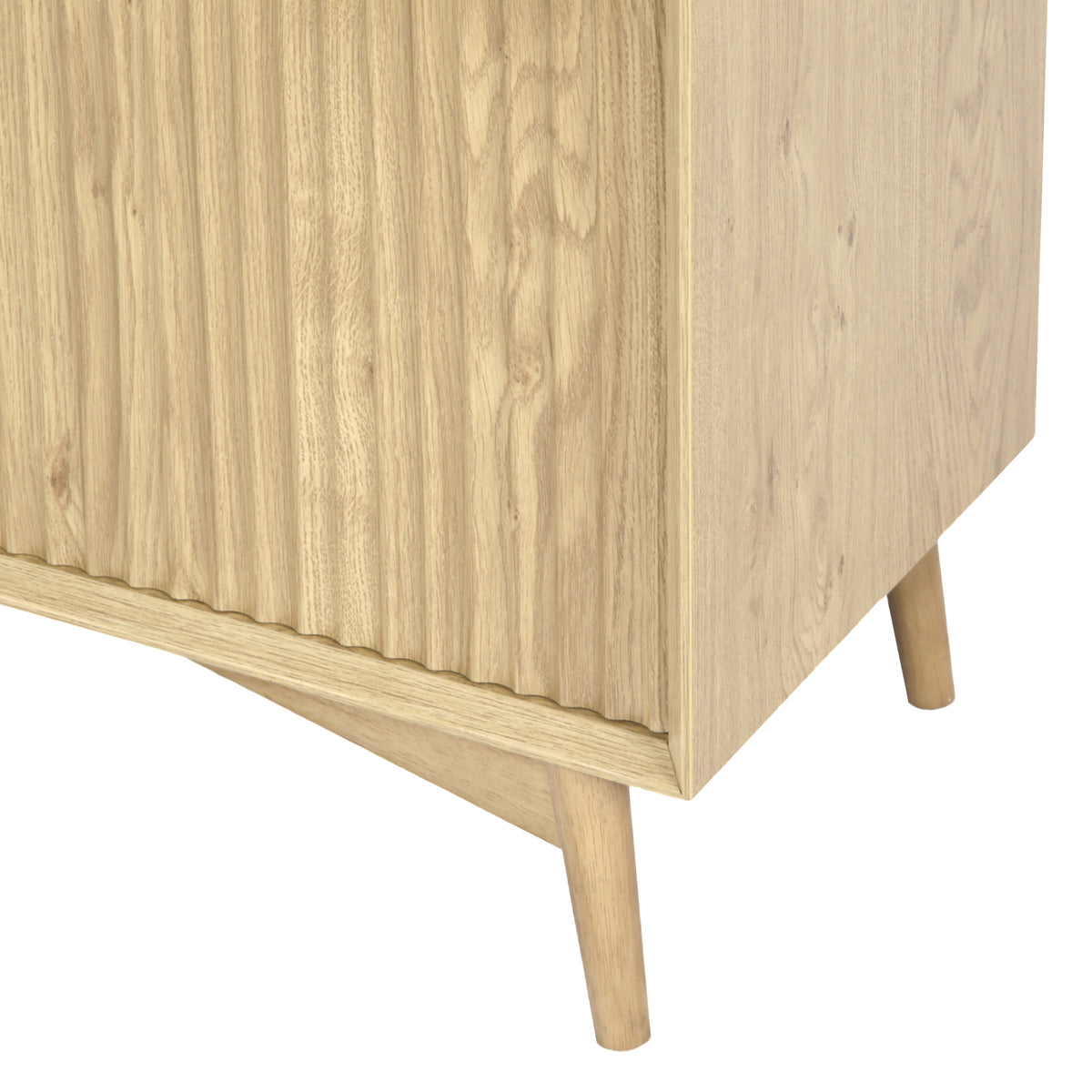 Monza 3 Door Sideboard Natural