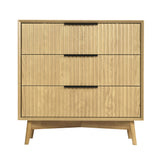 Monza 3 Drawer Chest Natural