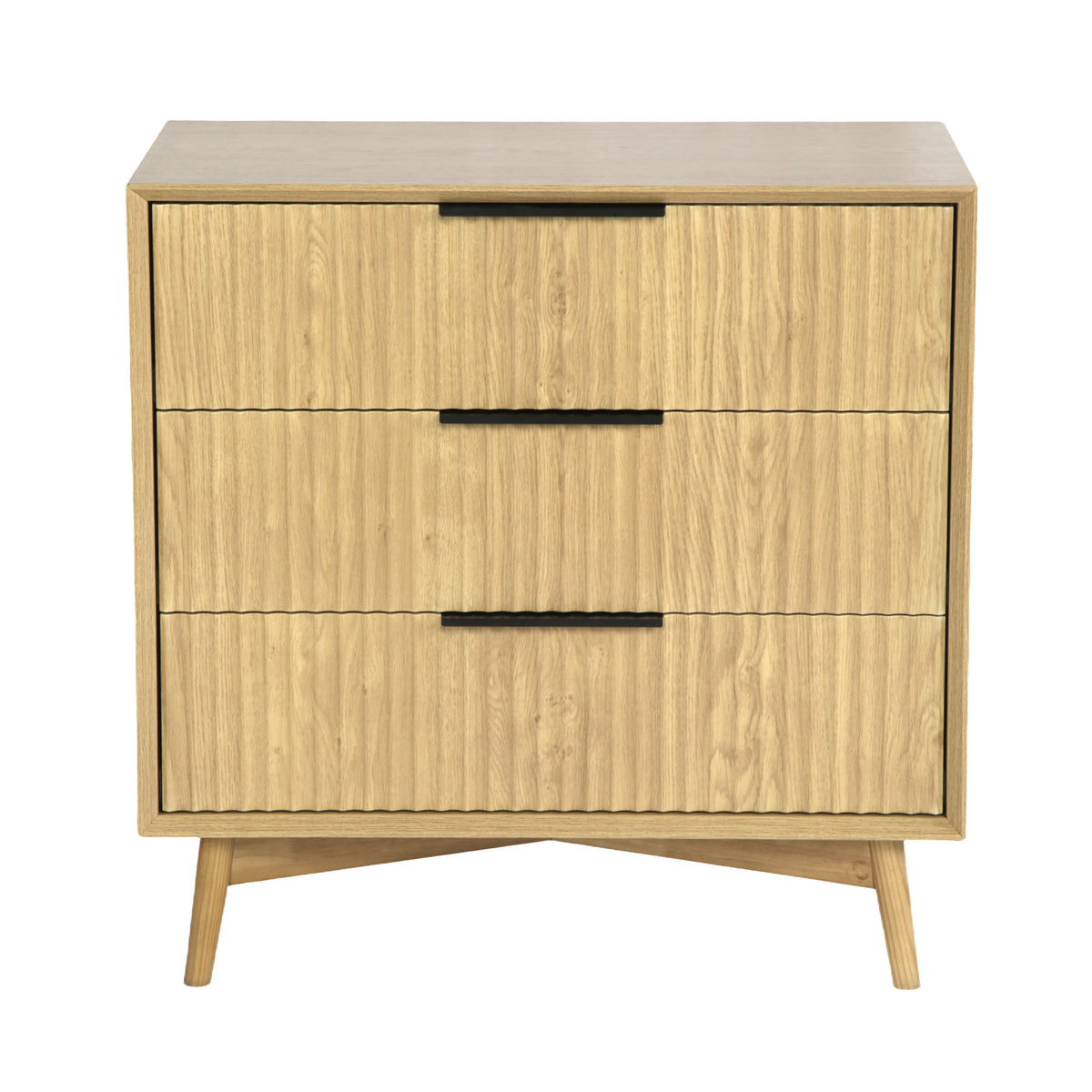 Monza 3 Drawer Chest Natural