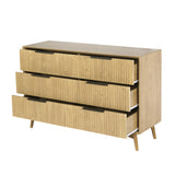 Monza 6 Drawer Chest Natural