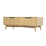 Monza Coffee Table with Drawers Natural