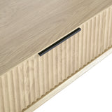 Monza Coffee Table with Drawers Natural