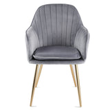 Muse - Occasional Chair with Velvet Upholstery