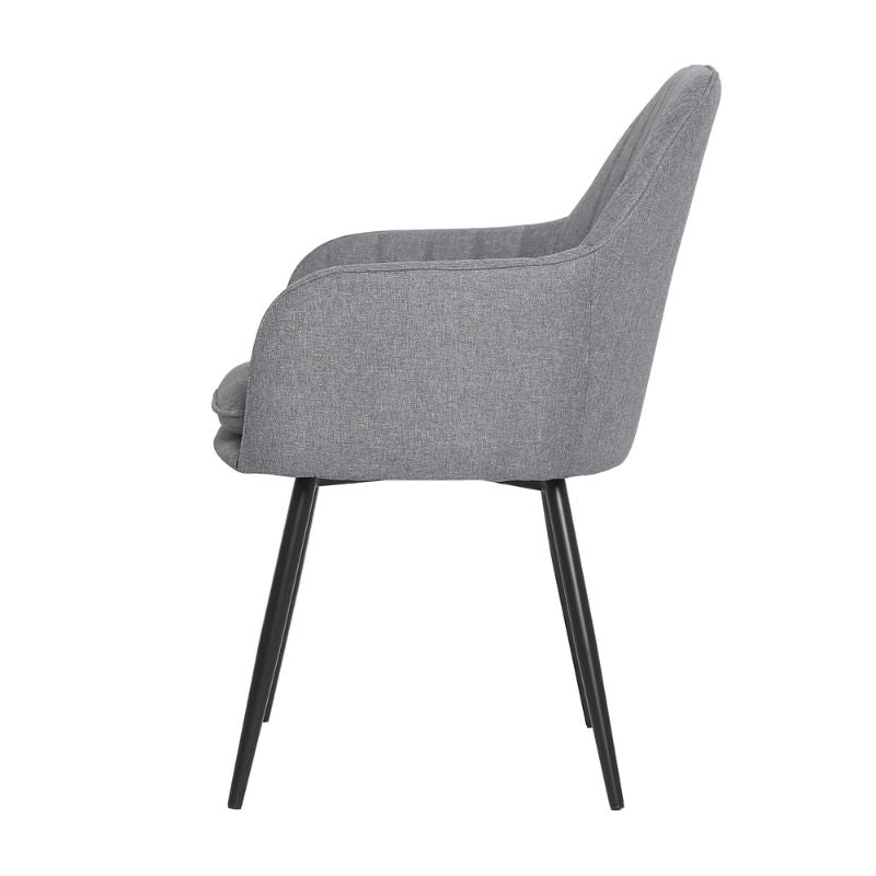 Muse - Occasional Chair in Linen Fabric