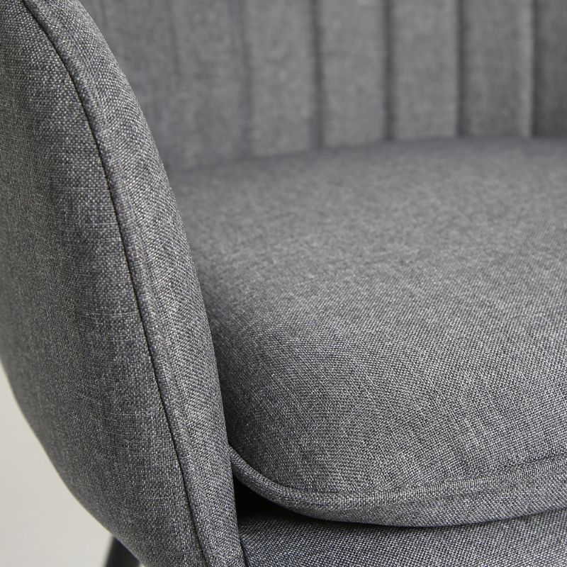 Muse - Occasional Chair in Linen Fabric