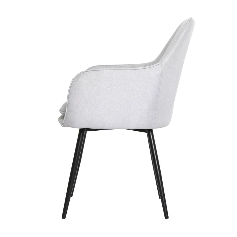 Muse - Occasional Chair in Linen Fabric