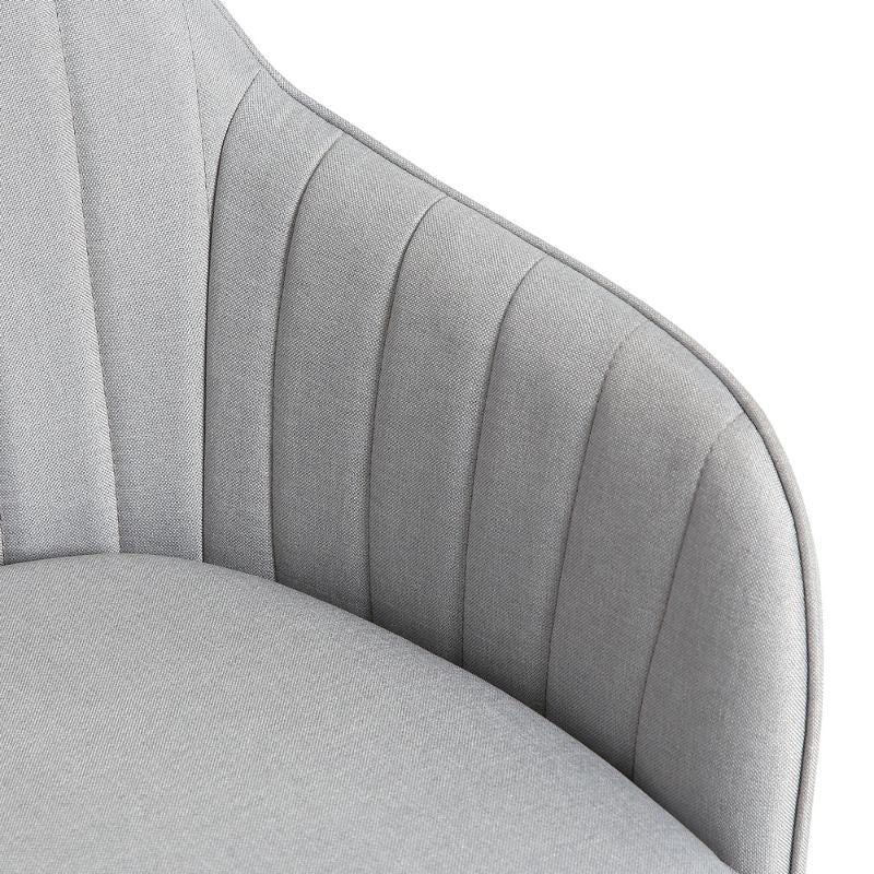 Muse - Occasional Chair in Linen Fabric