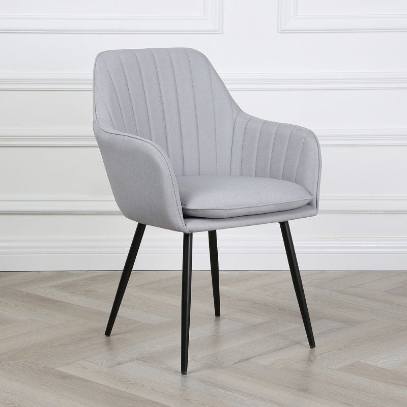 Muse - Occasional Chair in Linen Fabric