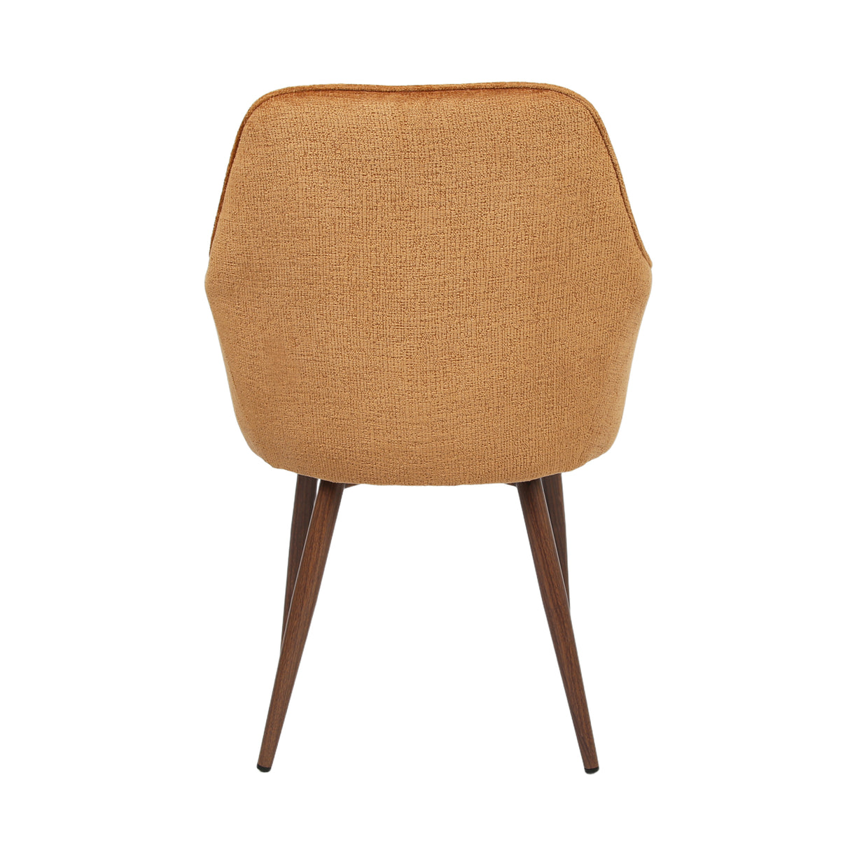 Muse - Pair of Chairs in Woven Yarn Fabric - Set of 2 Dining Chairs