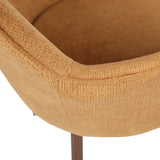 Muse - Pair of Chairs in Woven Yarn Fabric - Set of 2 Dining Chairs
