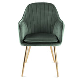 Muse - Occasional Chair with Velvet Upholstery