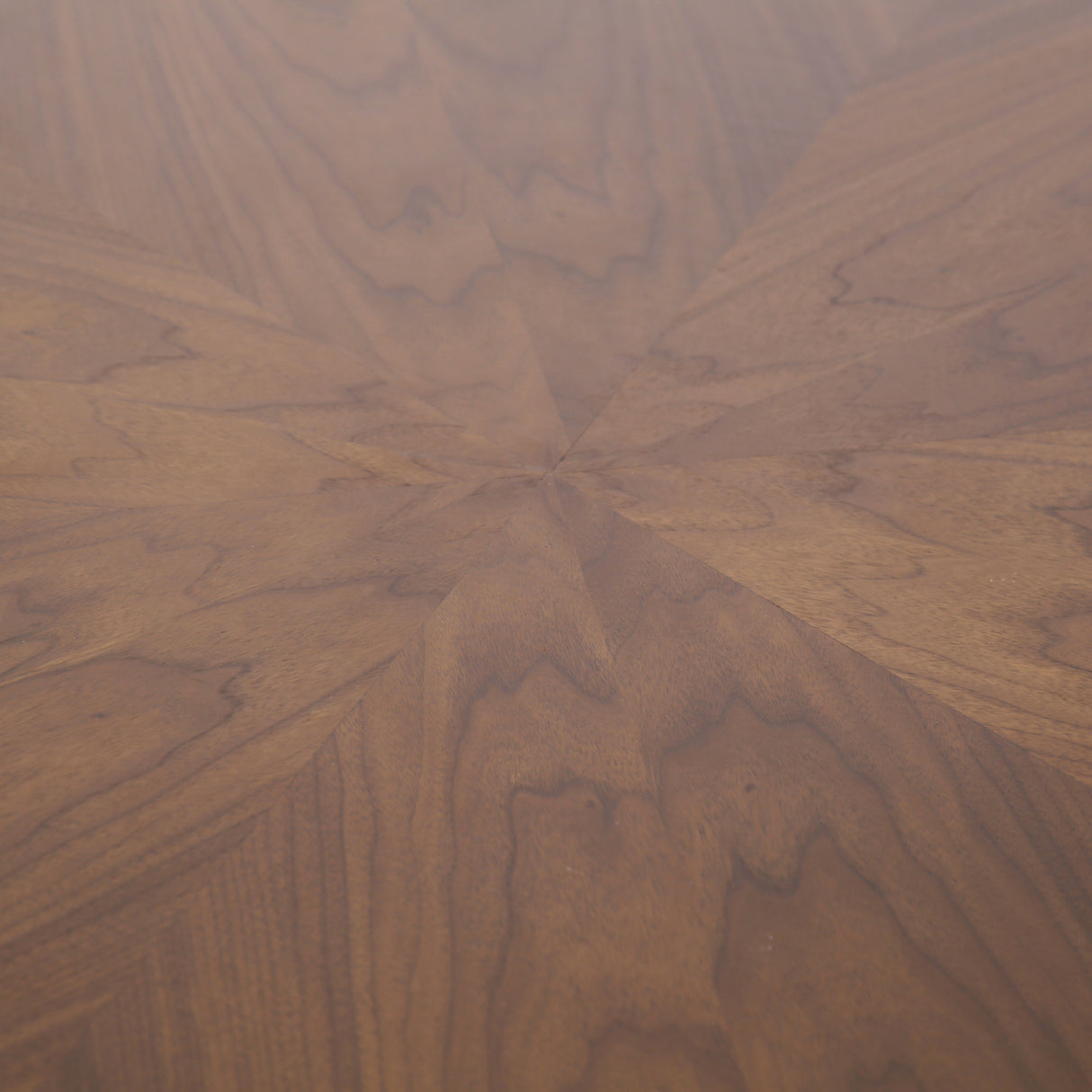 Paris - Walnut Round Dining Table – 4 Seater (100 × 100 cm)