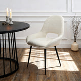 Pebble – Upholstered Dining Chairs in Premium Textured Linen (Set of 2)