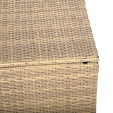 Pelias Rattan Garden Corner 8 Seater Outdoor Sofa Dining Set - Natural/Brown