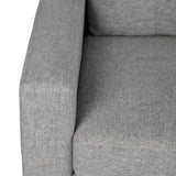 Pisa – Small Corner Sofa Bed with Reversible Chaise  - Soft Woven Fabric