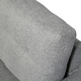 Pisa – Small Corner Sofa Bed with Reversible Chaise  - Soft Woven Fabric