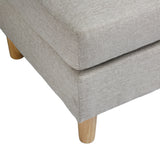 Pisa – Small Corner Sofa Bed with Reversible Chaise  - Soft Woven Fabric