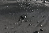 Water droplets on a waterproof fabric surface