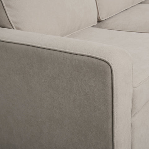 Selene - Corner Sofa Bed in Linen - Pull-out Sofa