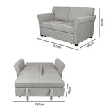 Sandford 2 Seater Sofa Bed